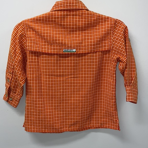 ExOfficio buzz off insect repellent vented shirt kids XS 5-6 - Picture 4 of 8